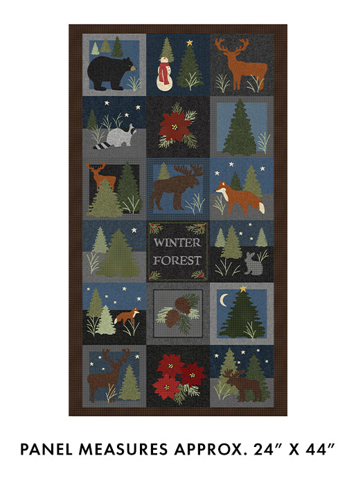 Winter Forest Panel Multi