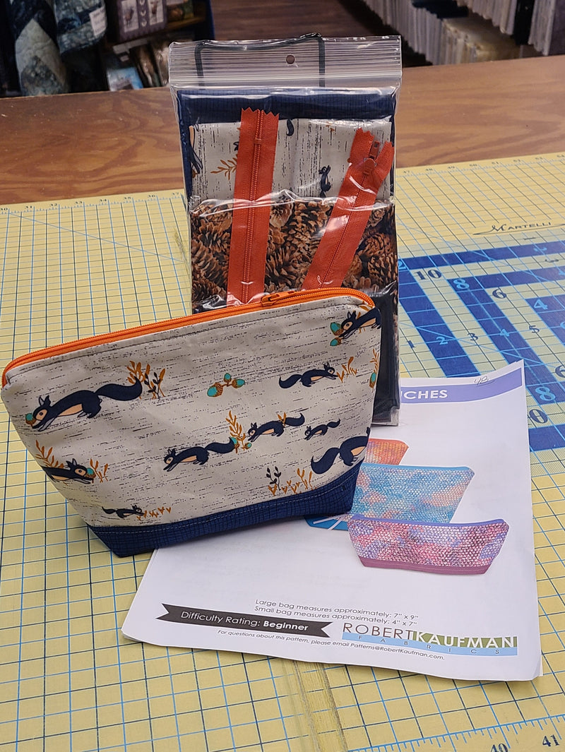 Squirrely Boxed Pouch Kit