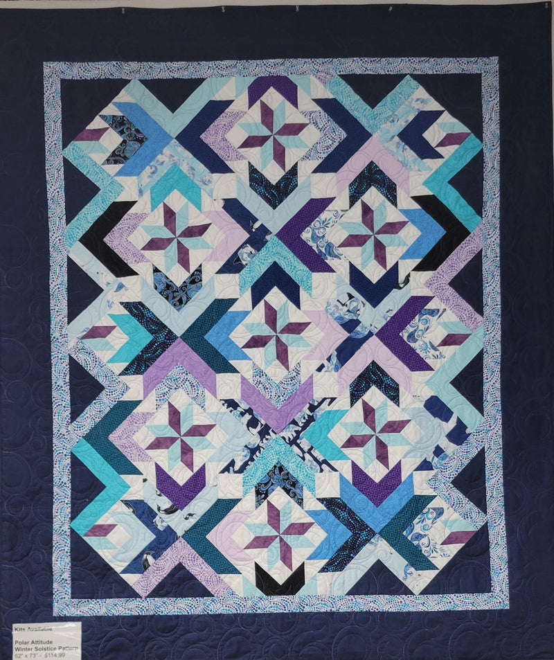 Polar Attitude Strip Quilt Kit