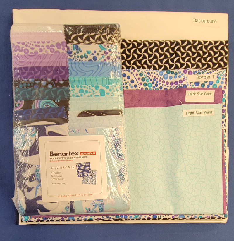 Polar Attitude Strip Quilt Kit