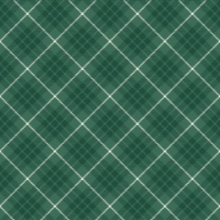Old Fashioned Christmas Tartan Forest