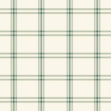 Old Fashioned Christmas Plaid Cream