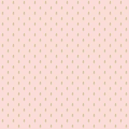 Glamp Camp Simple Trees Pink
