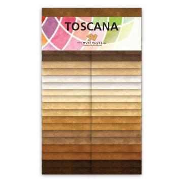 TOSCANA Color Coordinating Precuts - Nutmeg