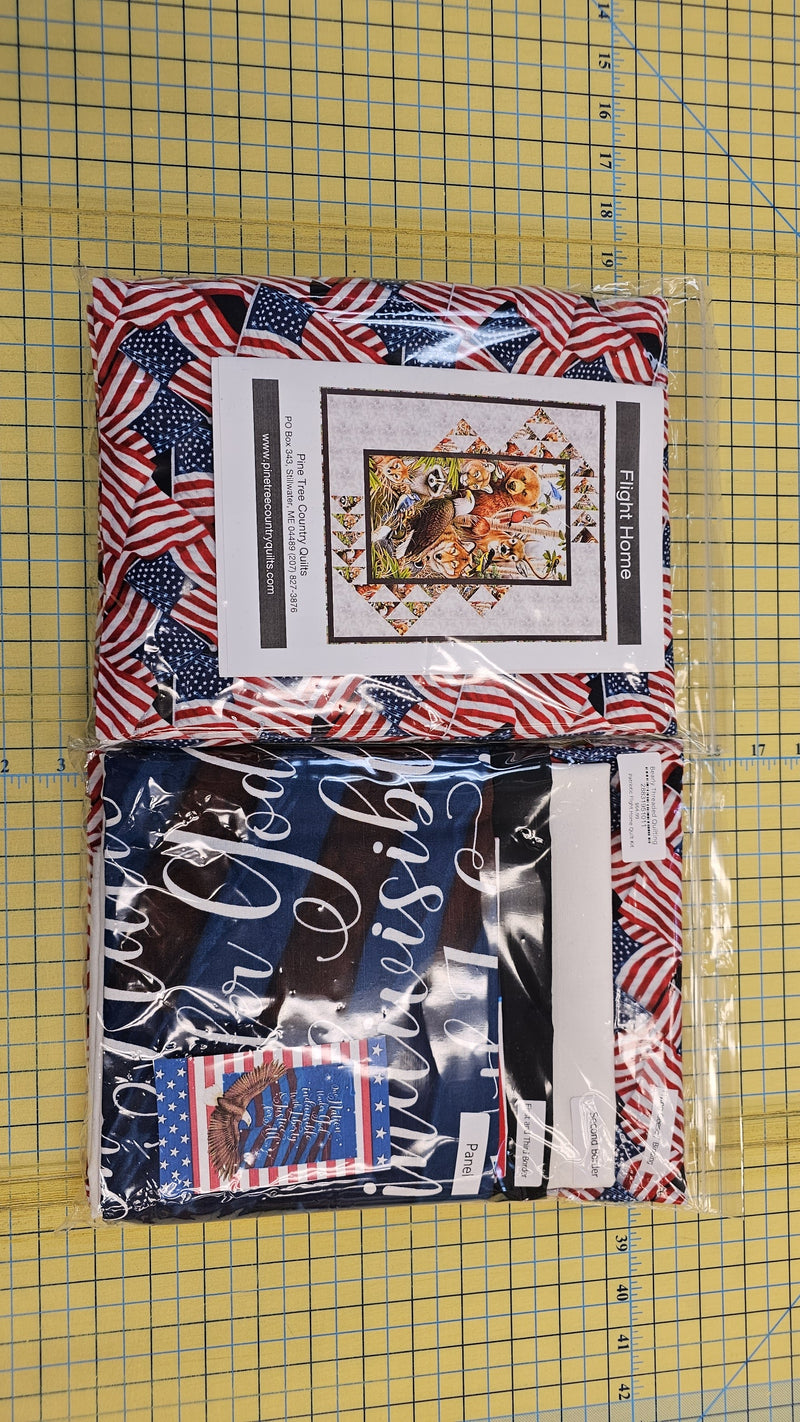 Patriotic Flight Home Quilt Kit
