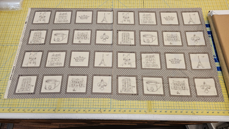 Ooh La La Grey Panel