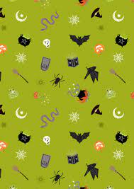 Spooky Halloween- Green
