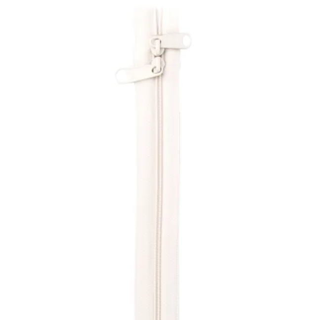 30" Handbag Zipper - Ivory