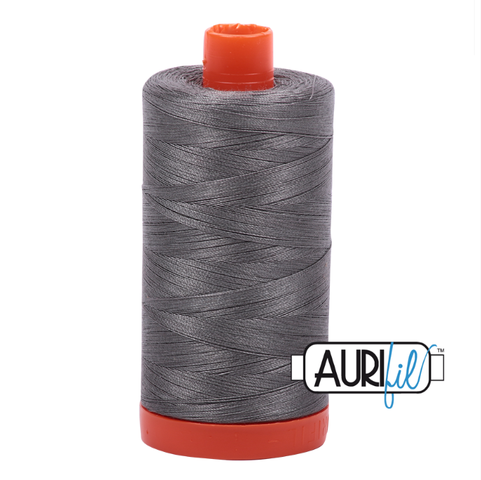 Cotton Mako 50wt 1422yds 5004 Grey Smoke