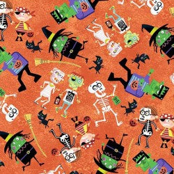 Spooky Figures Orange