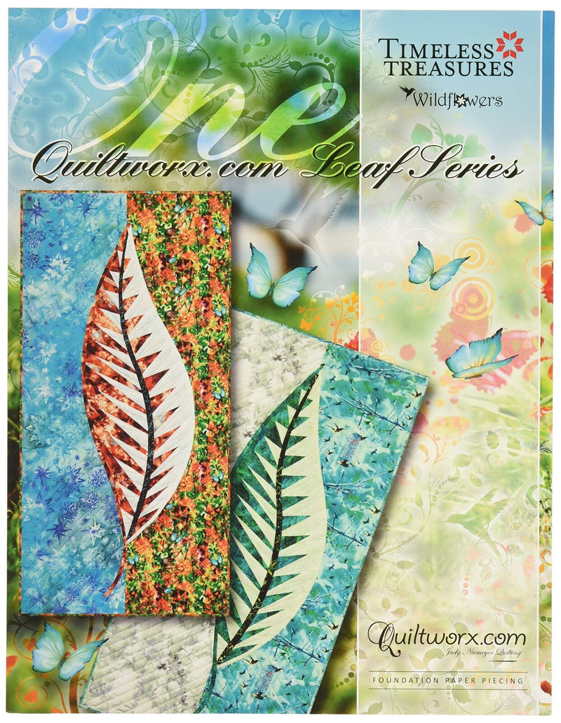 One: Leaf Series by Quiltworx 20" x 40"