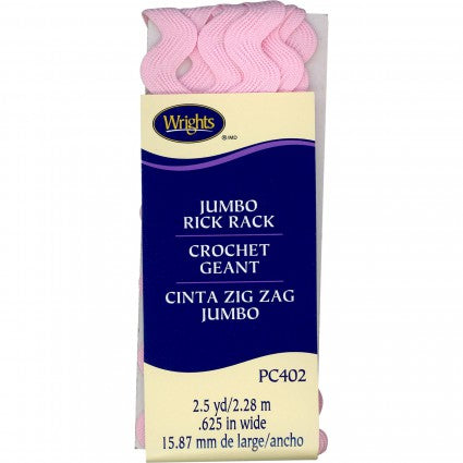 Jumbo Rick Rack Pink