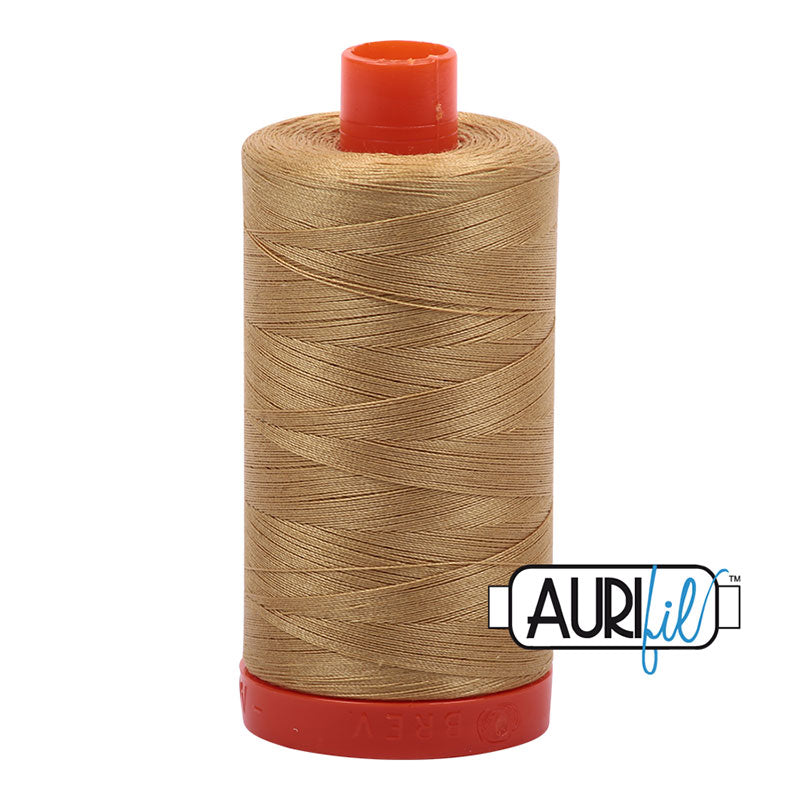 Cotton Mako 50wt 1422yds 2920 Light Brass Thread