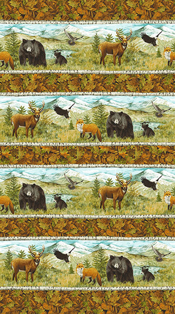 Mountain Springs - Border Print