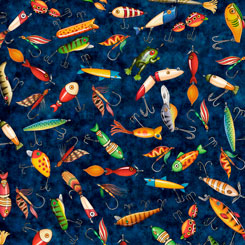 Fresh Catch FISHING LURES DARK NAVY