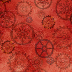 Aquatic Steampunkery GEARS RED