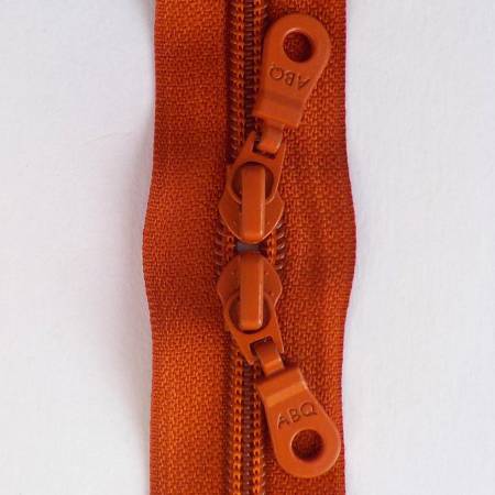 30in Zipper Rust Double Pull