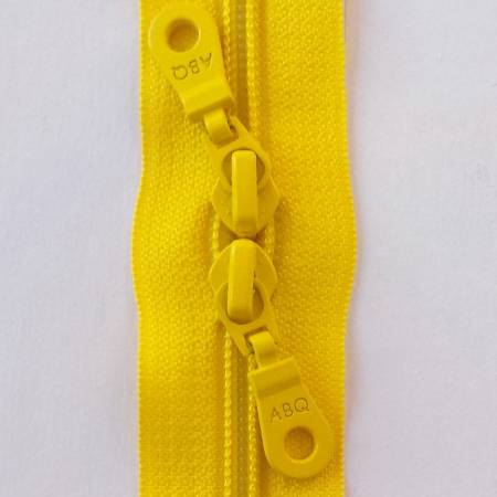 30in Zipper Maize Double Pull