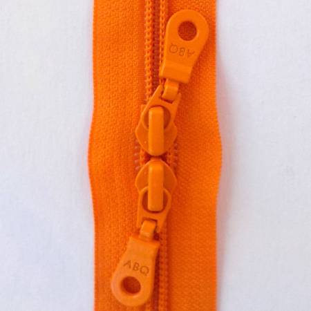 30in Zipper Persimmon Double Pull