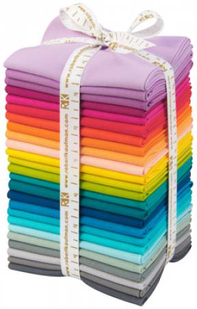 Fat Quarter  Kona Solids 25pcs/bundle