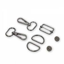 Level 4 Basic Hardware Kit 1in Gunmetal