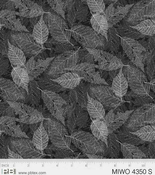 Midnight Woods - Silver Leaves
