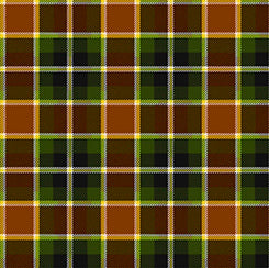 Wandering Elk Plaid Forest