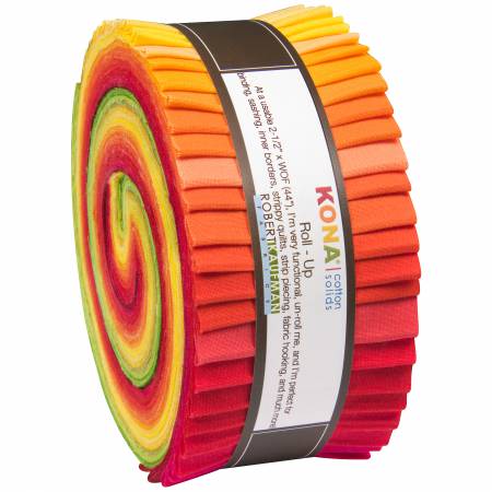 2-1/2in Strips Kona Cotton Christa Watson Designer Palette 40pcs