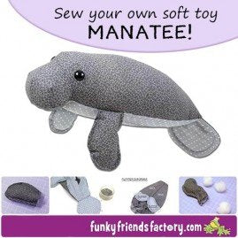 Monty Manatee -Funky Friends Factory