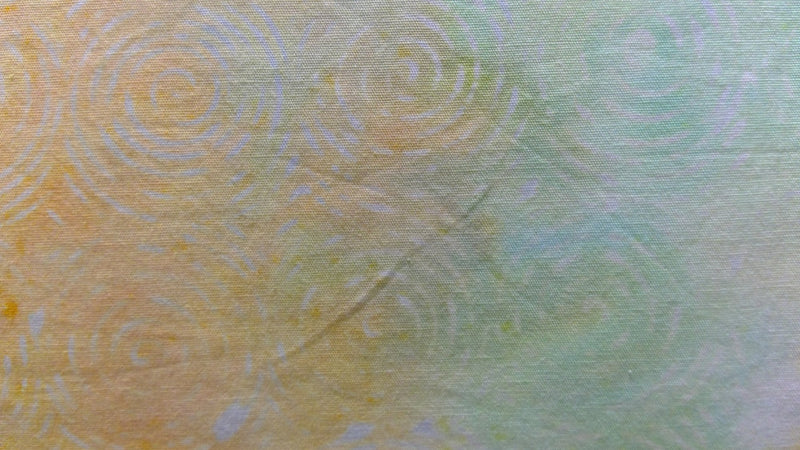 MZ-2-9314 Batik Lime/Yellow Swirls