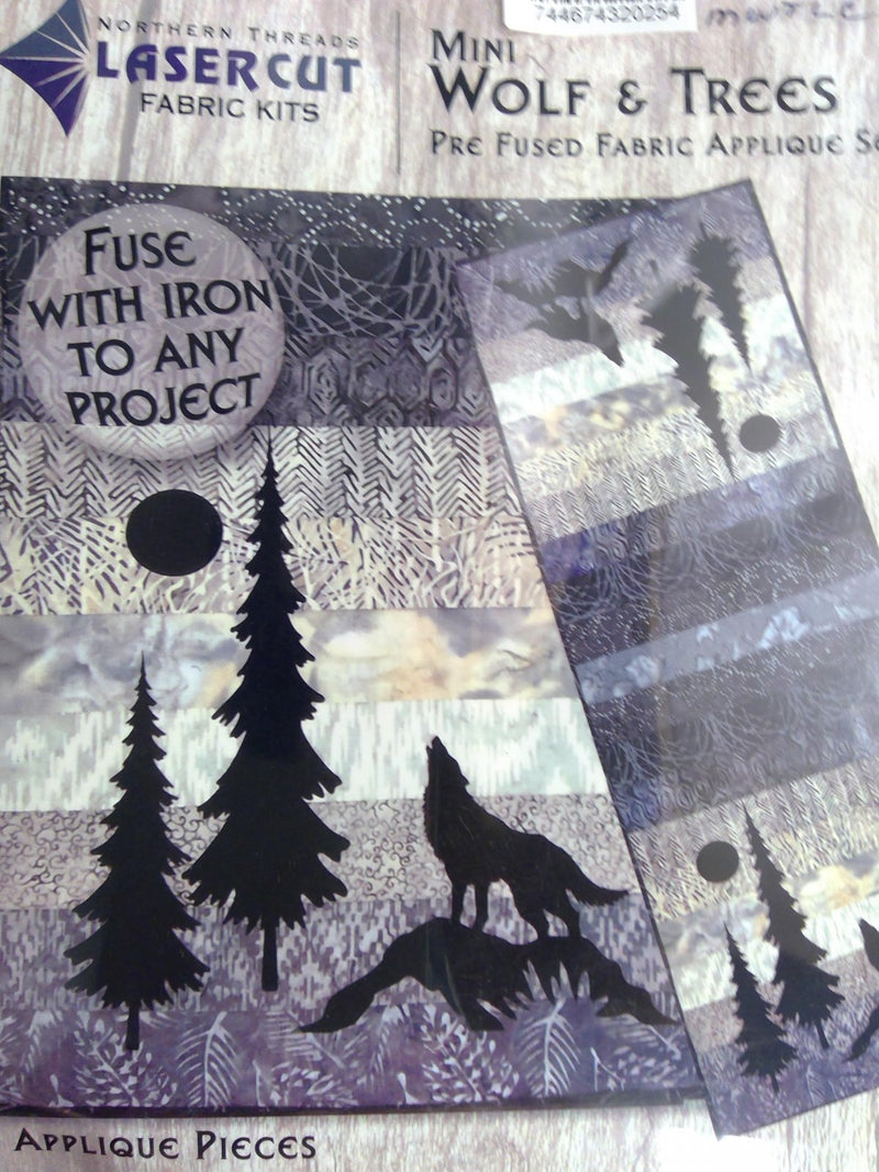 Mini Wolf & Trees laser app set